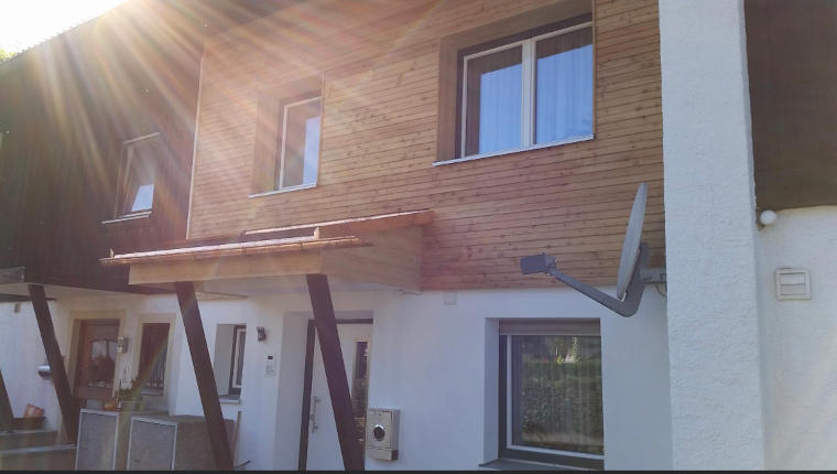 Holzüberdachung, Firma Holzbau Zint, Sonthofen